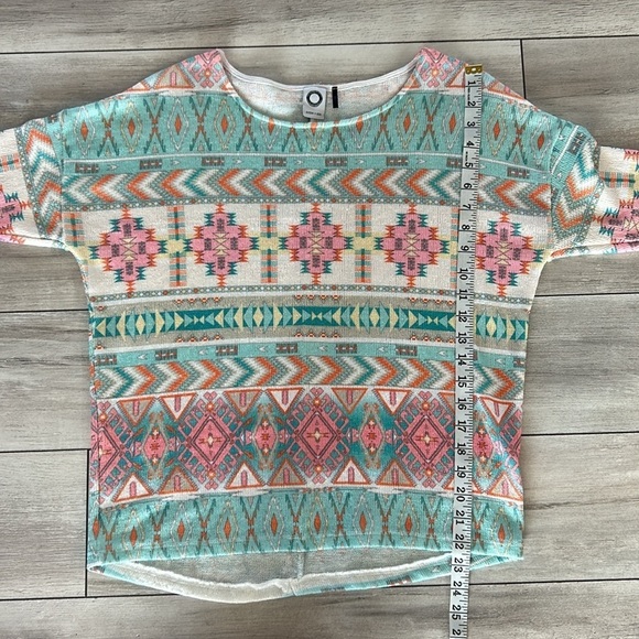Anthropologie Akemi + Kin Morgana aztec shirt size medium - Picture 6 of 7